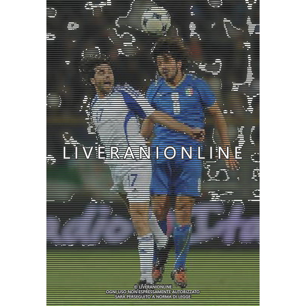 Qualificazioni ai Campionati Mondiali Sud Africa 2010 Gruppo 8 Parma - 14.10.2009 Italia-Cipro Nella Foto:GATTUSO-SATSIAS /Ph.Vitez-Ag. Aldo Liverani