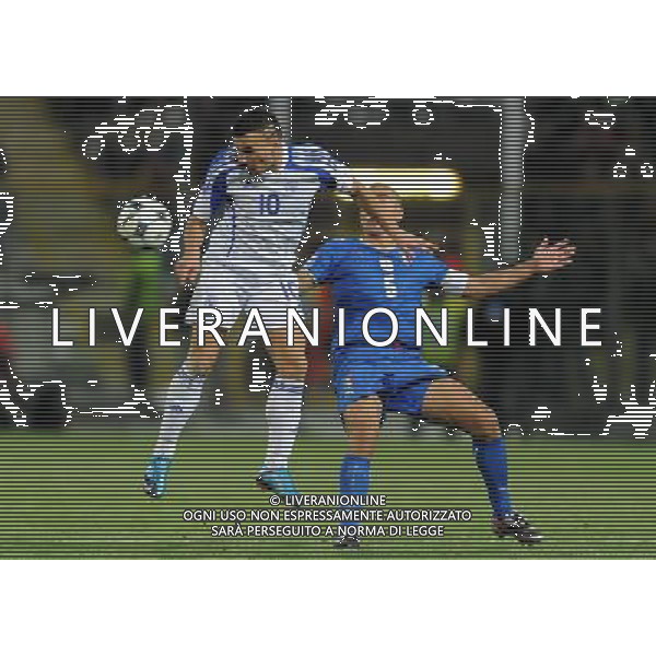 Qualificazioni ai Campionati Mondiali Sud Africa 2010 Gruppo 8 Parma - 14.10.2009 Italia-Cipro Nella Foto:CHARALAMBIDES /Ph.Vitez-Ag. Aldo Liverani