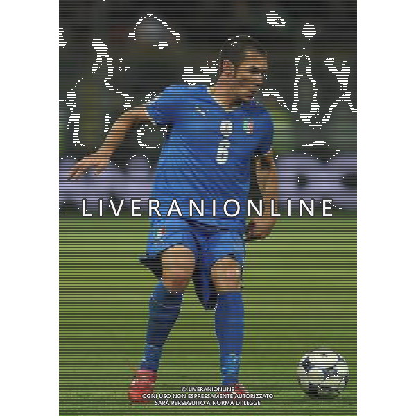 Qualificazioni ai Campionati Mondiali Sud Africa 2010 Gruppo 8 Parma - 14.10.2009 Italia-Cipro Nella Foto:D\'AGOSTINO /Ph.Vitez-Ag. Aldo Liverani