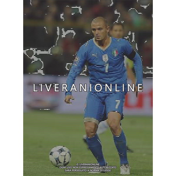 Qualificazioni ai Campionati Mondiali Sud Africa 2010 Gruppo 8 Parma - 14.10.2009 Italia-Cipro Nella Foto:PEPE SIMONE /Ph.Vitez-Ag. Aldo Liverani