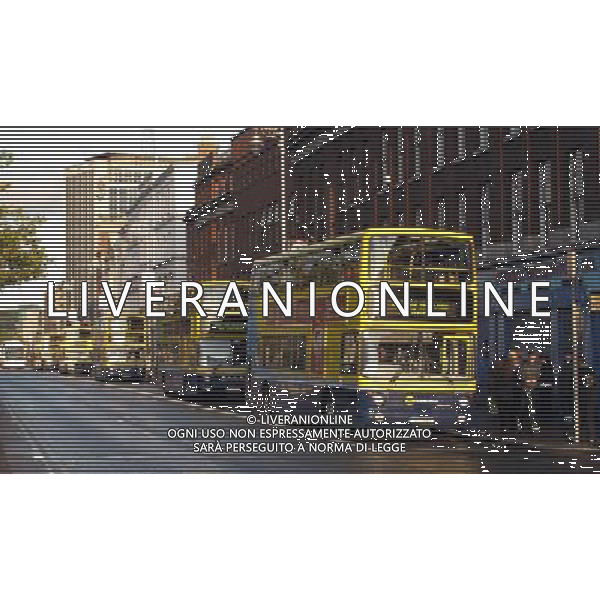 DUBLINO 2009 NELLA FOTO AUTUBUS DI DUBLINO FOTO MASSIMILIANO VITEZ-AG ALDO LIVERANI