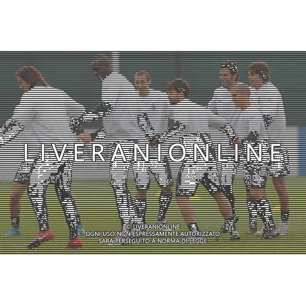 21-10-2009 Torino Sport-Calcio Allenamento della Juventus prima del match di Champions League 2009/2010 con il Maccabi Haifa nella foto: Felipe Melo e Camoranesi © Alessandro Falzone/Press Photo - Ag. Aldo Liverani sas 