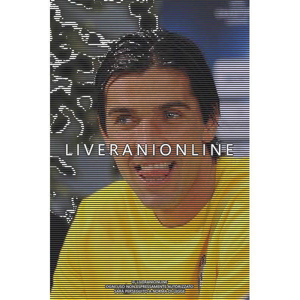 21-10-2009 Torino Sport-Calcio conferenza stampa della Juventus prima del match di Champions League 2009/2010 contro il Maccabi Haifa Nella foto: Buffon ©Alessandro Falzone/Press Photo - Ag. Aldo Liverani sas