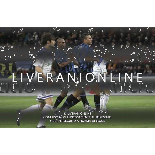 Champions League 2009/2010 Gruppo F Milano - 20.10.2009 FC Inter-FC Dinamo Kiev Nella Foto:gol mikhalik marco luzzani-Ag. Aldo Liverani