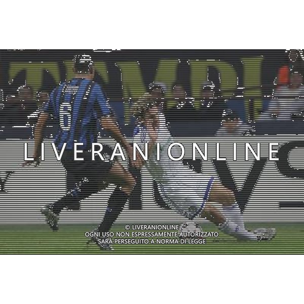 Champions League 2009/2010 Gruppo F Milano - 20.10.2009 FC Inter-FC Dinamo Kiev Nella Foto:shechenko e lucio marco luzzani-Ag. Aldo Liverani