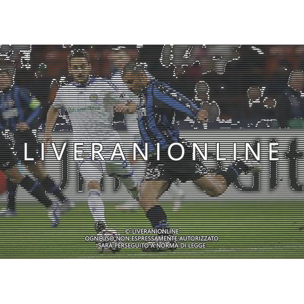 Champions League 2009/2010 Gruppo F Milano - 20.10.2009 FC Inter-FC Dinamo Kiev Nella Foto:ninkovic e samuel marco luzzani-Ag. Aldo Liverani