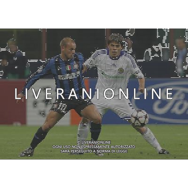 Champions League 2009/2010 Gruppo F Milano - 20.10.2009 FC Inter-FC Dinamo Kiev Nella Foto:sneijder e vukojevic marco luzzani-Ag. Aldo Liverani
