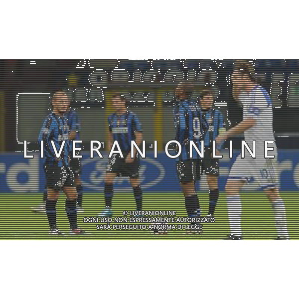Champions League 2009/2010 Gruppo F Milano - 20.10.2009 FC Inter-FC Dinamo Kiev Nella Foto:DELUSIONE INTER /Ph.Vitez-Ag. Aldo Liverani