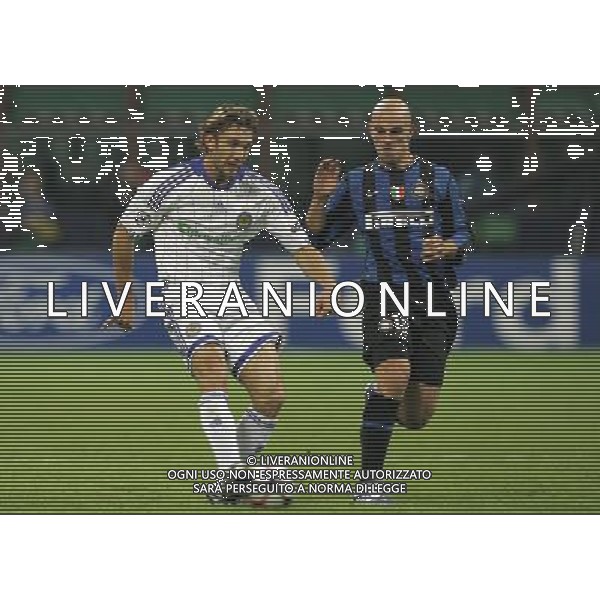 Champions League 2009/2010 Gruppo F Milano - 20.10.2009 FC Inter-FC Dinamo Kiev Nella Foto:shevchenko e cambiasso marco luzzani-Ag. Aldo Liverani