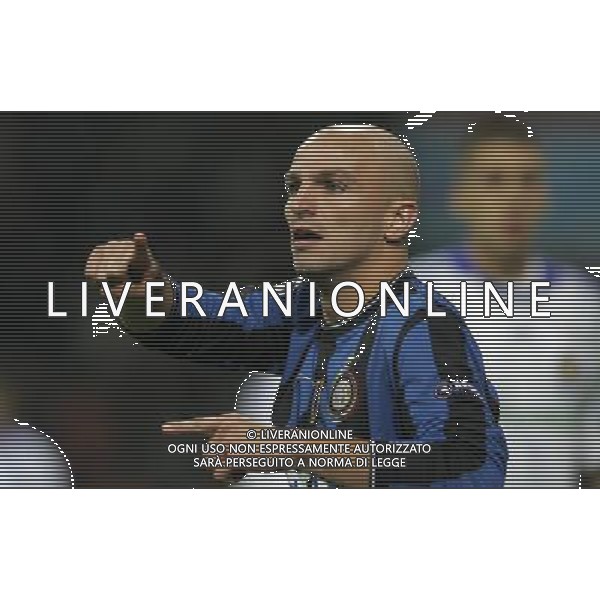 Champions League 2009/2010 Gruppo F Milano - 20.10.2009 FC Inter-FC Dinamo Kiev Nella Foto:cambiasso marco luzzani-Ag. Aldo Liverani
