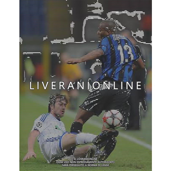 Champions League 2009/2010 Gruppo F Milano - 20.10.2009 FC Inter-FC Dinamo Kiev Nella Foto:MAICON-MILEVSKIY /Ph.Vitez-Ag. Aldo Liverani