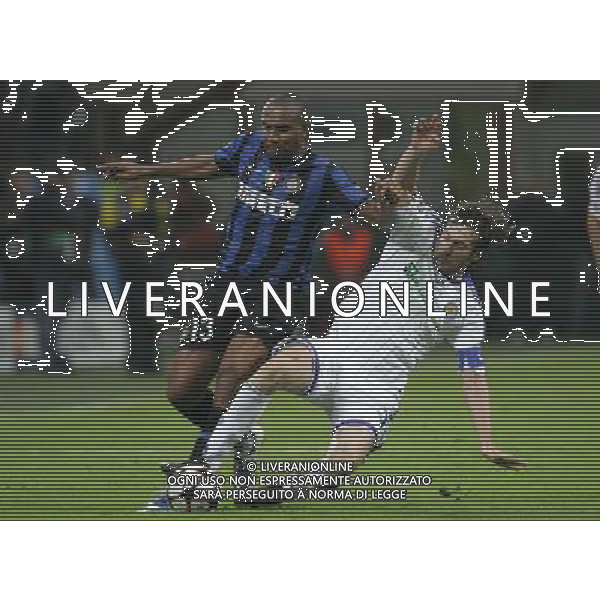 Champions League 2009/2010 Gruppo F Milano - 20.10.2009 FC Inter-FC Dinamo Kiev Nella Foto:suazo e milevskyi marco luzzani-Ag. Aldo Liverani