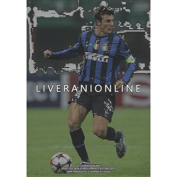 Milano 2-10-2009 Champions League 2009/10 Inter-Dianamo Kiev 2:2 nella foto javier zanetti ph marco luzzani/ag aldo liverani s.a.s.