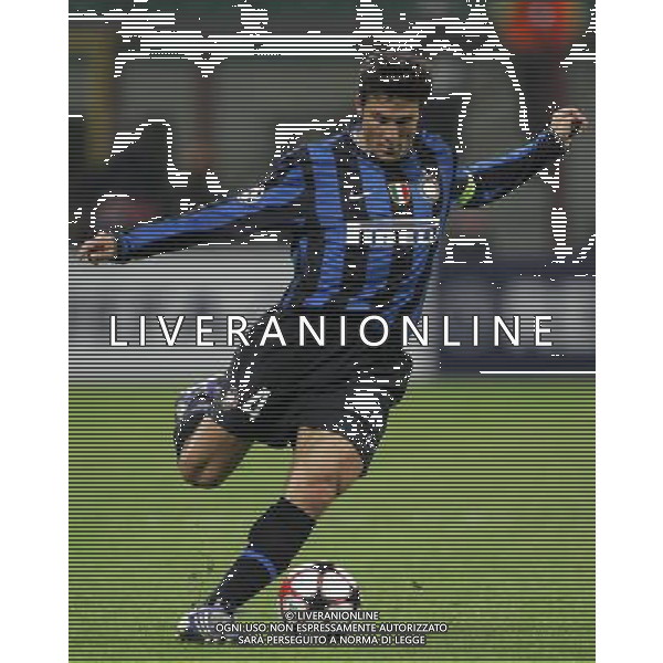 Milano 2-10-2009 Champions League 2009/10 Inter-Dianamo Kiev 2:2 nella foto javier zanetti ph marco luzzani/ag aldo liverani s.a.s.