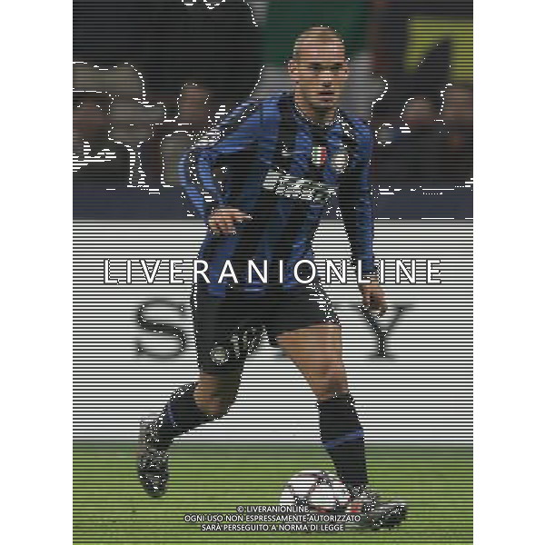 Milano 2-10-2009 Champions League 2009/10 Inter-Dianamo Kiev 2:2 nella foto wesley sneijder ph marco luzzani/ag aldo liverani s.a.s.
