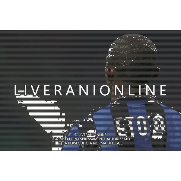 Milano 2-10-2009 Champions League 2009/10 Inter-Dianamo Kiev 2:2 nella foto samuel eto\'o ph marco luzzani/ag aldo liverani s.a.s.