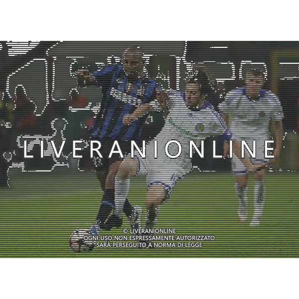 Milano 2-10-2009 Champions League 2009/10 Inter-Dianamo Kiev 2:2 nella foto maicon e artem milevskiy ph marco luzzani/ag aldo liverani s.a.s.
