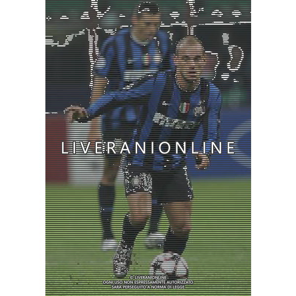 Milano 2-10-2009 Champions League 2009/10 Inter-Dianamo Kiev 2:2 nella foto wesley sneijder ph marco luzzani/ag aldo liverani s.a.s.