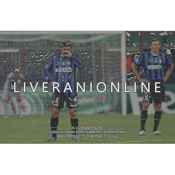 Champions League 2009/2010 Gruppo F Milano - 20.10.2009 FC Inter-FC Dinamo Kiev Nella Foto:zanetti e lucio marco luzzani-Ag. Aldo Liverani