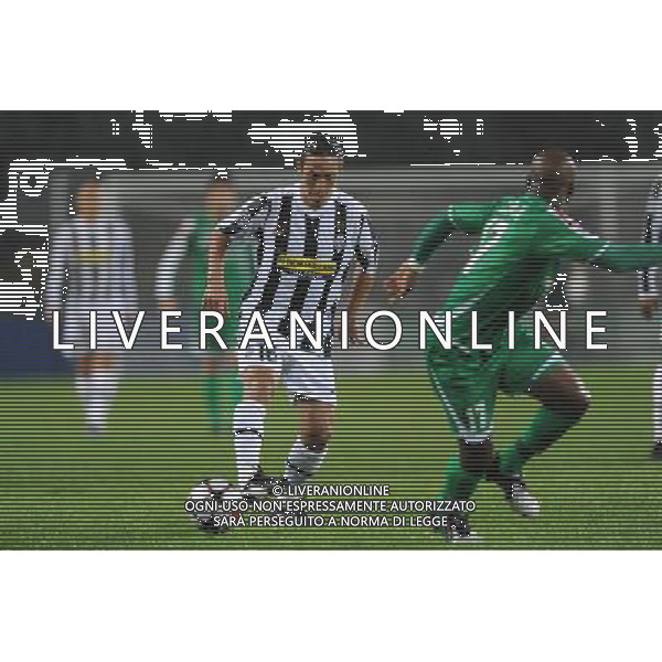 21-10-2009 Torino Sport-Calcio Juventus Maccabi Haifa Champions League 2009/2010 Nella foto: camoranesi mauro ag aldo liverani 