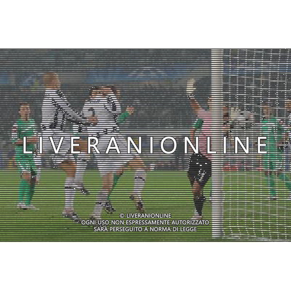 21-10-2009 Torino Sport-Calcio Juventus Maccabi Haifa Champions League 2009/2010 Nella foto: gol chiellini ag aldo liverani 
