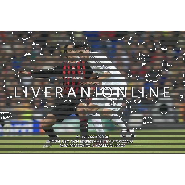 Real Madrid vs Milan AC Champions League 21/10/2009 nella foto Ricardo Kaka\' e Nesta Alessandro Photo: Cebolla / Cid-Fuentes / Alfaqui/Agenzia Aldo Liverani Sas - ITALY ONLY -