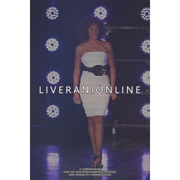 TRASMISSIONE TV: \' X FACTOR\' - 7ma PUNTATA NELLA FOTO: WHITNEY HOUSTON © ANTONIO SORANO - AG. ALDO LIVERANI SAS