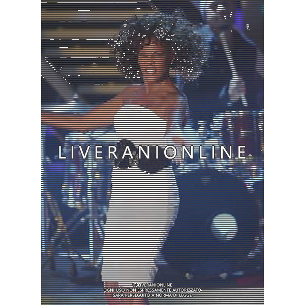 TRASMISSIONE TV: \' X FACTOR\' - 7ma PUNTATA NELLA FOTO: WHITNEY HOUSTON © ANTONIO SORANO - AG. ALDO LIVERANI SAS