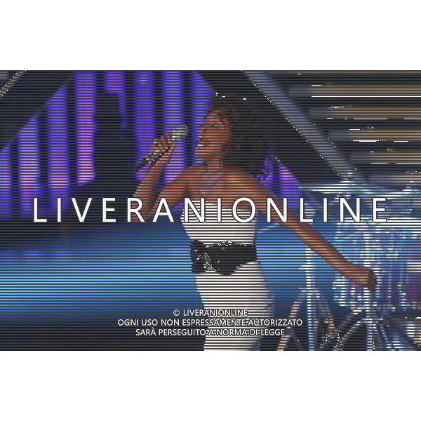 TRASMISSIONE TV: \' X FACTOR\' - 7ma PUNTATA NELLA FOTO: WHITNEY HOUSTON © ANTONIO SORANO - AG. ALDO LIVERANI SAS