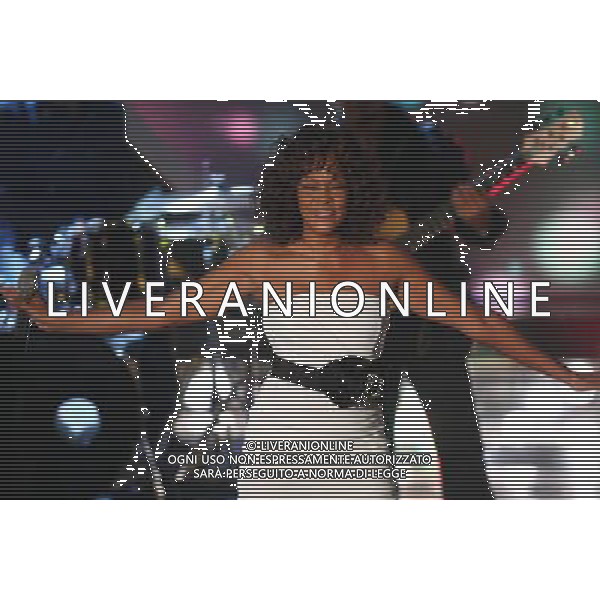 TRASMISSIONE TV: \' X FACTOR\' - 7ma PUNTATA NELLA FOTO: WHITNEY HOUSTON © ANTONIO SORANO - AG. ALDO LIVERANI SAS