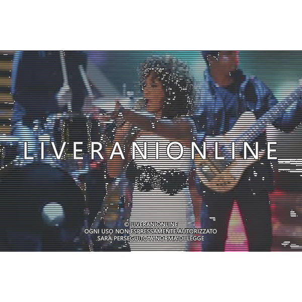 TRASMISSIONE TV: \' X FACTOR\' - 7ma PUNTATA NELLA FOTO: WHITNEY HOUSTON © ANTONIO SORANO - AG. ALDO LIVERANI SAS