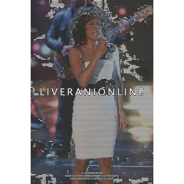 TRASMISSIONE TV: \' X FACTOR\' - 7ma PUNTATA NELLA FOTO: WHITNEY HOUSTON © ANTONIO SORANO - AG. ALDO LIVERANI SAS
