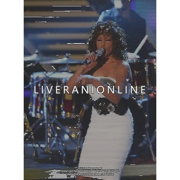 TRASMISSIONE TV: \' X FACTOR\' - 7ma PUNTATA NELLA FOTO: WHITNEY HOUSTON © ANTONIO SORANO - AG. ALDO LIVERANI SAS