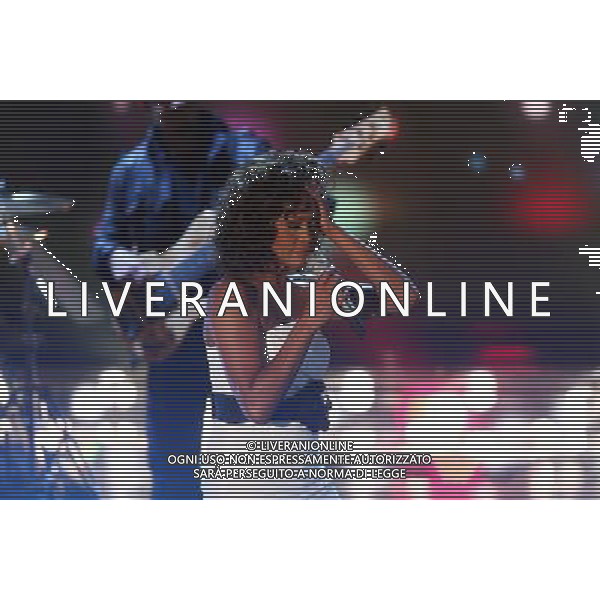 TRASMISSIONE TV: \' X FACTOR\' - 7ma PUNTATA NELLA FOTO: WHITNEY HOUSTON © ANTONIO SORANO - AG. ALDO LIVERANI SAS