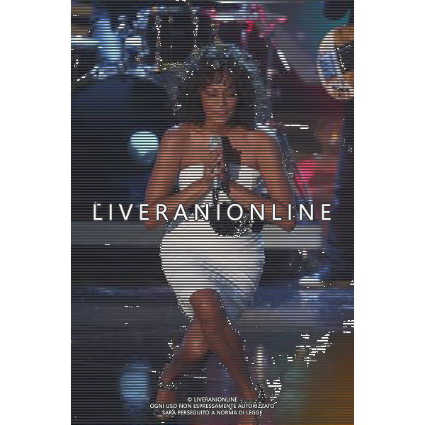 TRASMISSIONE TV: \' X FACTOR\' - 7ma PUNTATA NELLA FOTO: WHITNEY HOUSTON © ANTONIO SORANO - AG. ALDO LIVERANI SAS