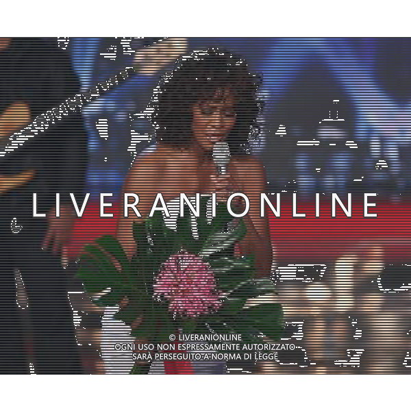 TRASMISSIONE TV: \' X FACTOR\' - 7ma PUNTATA NELLA FOTO: WHITNEY HOUSTON © ANTONIO SORANO - AG. ALDO LIVERANI SAS