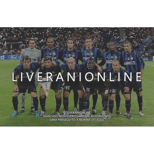 Champions League 2009/2010 Gruppo F Milano - 20.10.2009 FC Inter-FC Dinamo Kiev Nella Foto:INTER FORMAZIONE /Ph.Vitez-Ag. Aldo Liverani