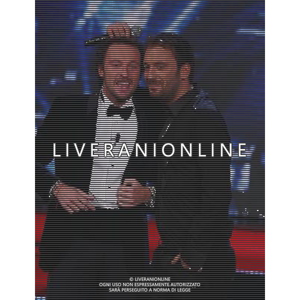 TRASMISSIONE TV: \' X FACTOR\' - 7ma PUNTATA NELLA FOTO: FRANCESCO FACCHINETTI - CESARE CREMONINI © ANTONIO SORANO - AG. ALDO LIVERANI SAS