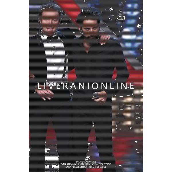 TRASMISSIONE TV: \' X FACTOR\' - 7ma PUNTATA NELLA FOTO: FRANCESCO FACCHINETTI - DAMIANO © ANTONIO SORANO - AG. ALDO LIVERANI SAS