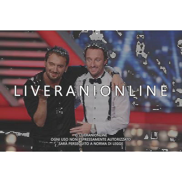 TRASMISSIONE TV: \' X FACTOR\' - 7ma PUNTATA NELLA FOTO: CESARE CREMONINI - FRANCESCO FACCHINETTI © ANTONIO SORANO - AG. ALDO LIVERANI SAS