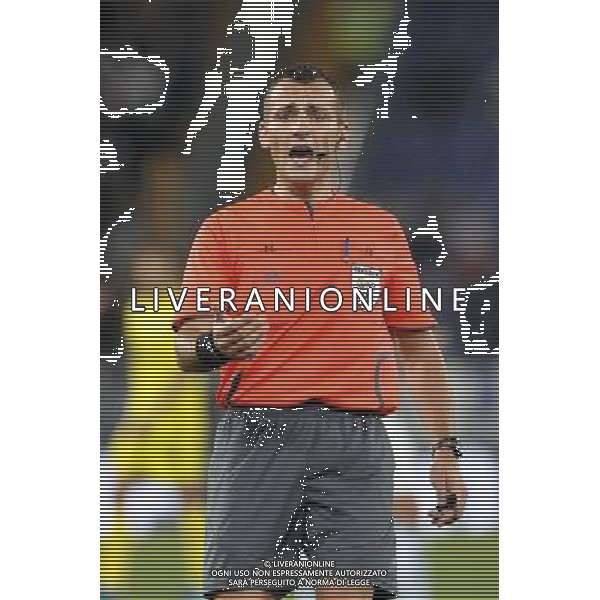 Roma - 22/10/2009 - Stadio Olimpico - Uefa Europa League Gruppo G - SS Lazio vs Villareal - nella foto:arbitro Ivan Bebek ph. Corradetti / @Aldo LIVERANI Sas
