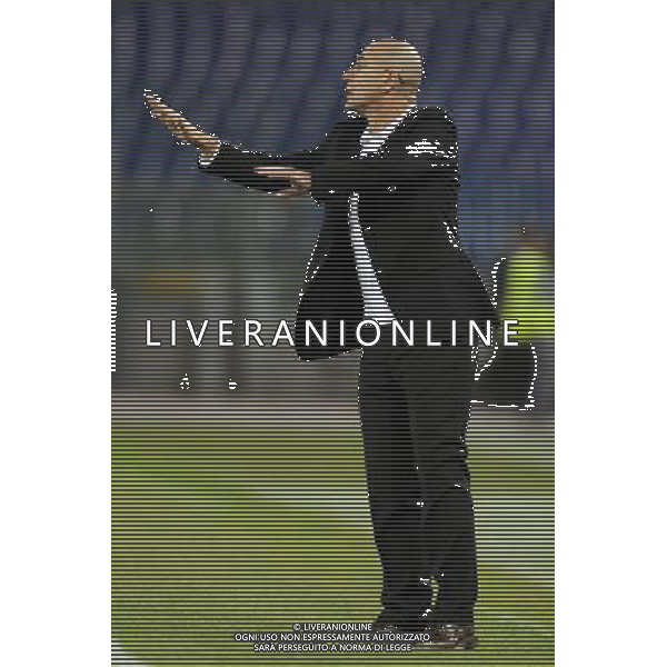 Roma - 22/10/2009 - Stadio Olimpico - Uefa Europa League Gruppo G - SS Lazio vs Villareal - nella foto: Davide BALLARDINI ph. Corradetti / @Aldo LIVERANI Sas