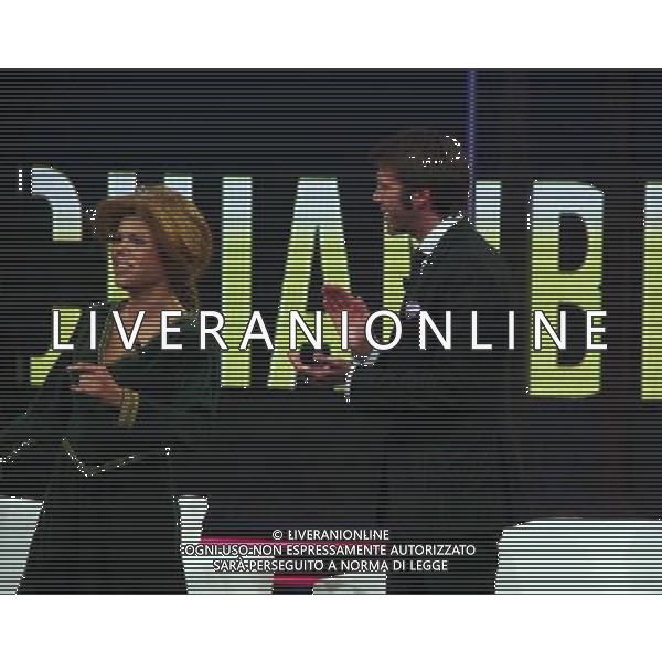 TRASMISSIONE TV: \' CHIAMBRETTI NIGHT\' NELLA FOTO: FLORIANA SECONDI - PRINCIPE EMANUELE FILIBERTO DI SAVOIA © ANTONIO SORANO - AG. ALDO LIVERANI SAS