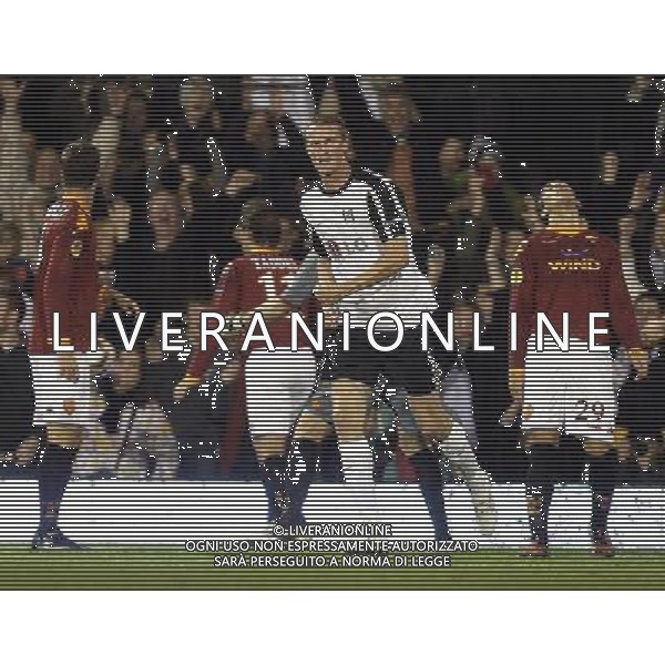Fulham\'s Brede Hangeland celebrates his goal : Fulham v Roma for Uefa Europa League - Venue: Craven Cottage on 22/10/2008. Picture By Marcello Pozzetti ©IPS Photo Agency/Agenzia Aldo Liverani Sas - ITALY ONLY -