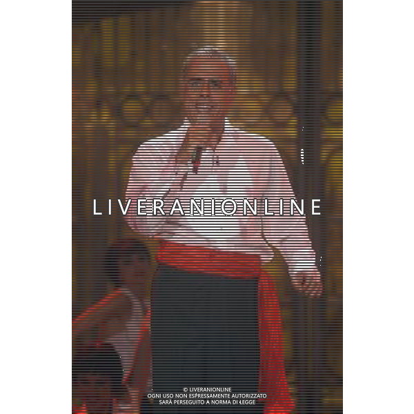 MILANO, 05 Ottobre 2004 programma \' IL TEO SONO TORNATO NORMALE \' Nella foto : TEO TEOCOLI AG ALDO LIVERANI