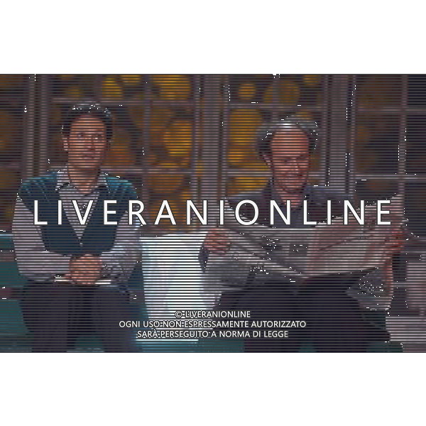 MILANO, 05 Ottobre 2004 programma \' IL TEO SONO TORNATO NORMALE \' Nella foto : ALE \' FRANZ AG ALDO LIVERANI