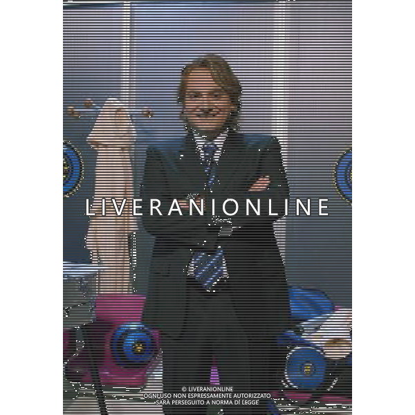 TRASMISSIONE TELEVISIVA\'QUELLI CHE IL CALCIO \' NELLA FOTO Max Giusti nei panni di Mancini roberto AG ALDO LIVERANI