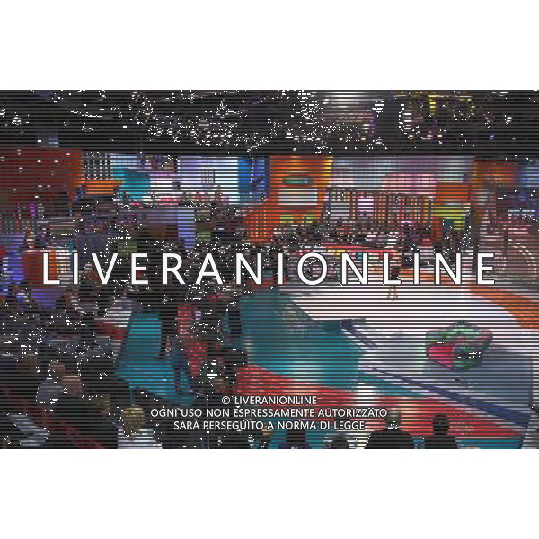 TRASMISSIONE TV: \' QUELLI CHE IL CALCIO\' NELLA FOTO: LO STUDIO © ANTONIO SORANO - AG. ALDO LIVERANI SAS
