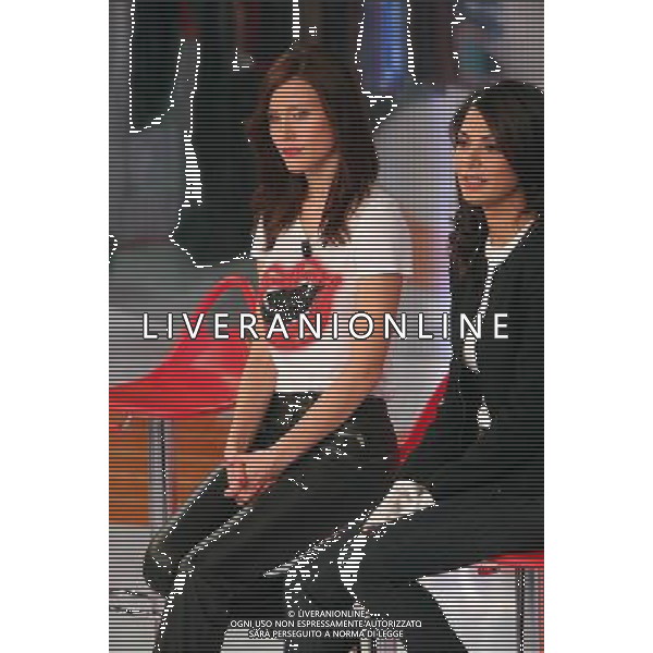 TRASMISSIONE TV: \' QUELLI CHE IL CALCIO\' NELLA FOTO: MORAN ATIAS - GABRIELLA PESSION © ANTONIO SORANO - AG. ALDO LIVERANI SAS