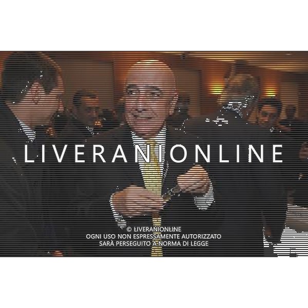 MILANO 26/10/2009 SALA BUZZATI CORRIERE DELLA SERA VIA BALZAN, 3 PREMIO GIACINTO FACCHETTI A CESARE PRANDELL NELLA FOTO ADRIANO GALLIANI FOTO ROMANO/AG ALDO LIVERANI